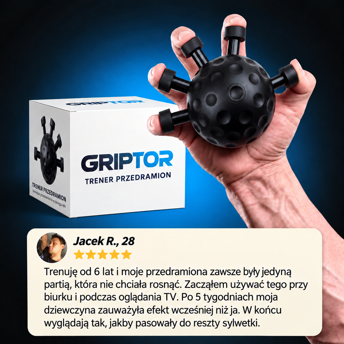 Griptor - trener przedramion